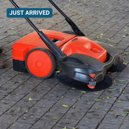 new arrival walk behind sweeper