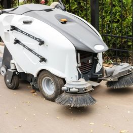 parking lot sweeper